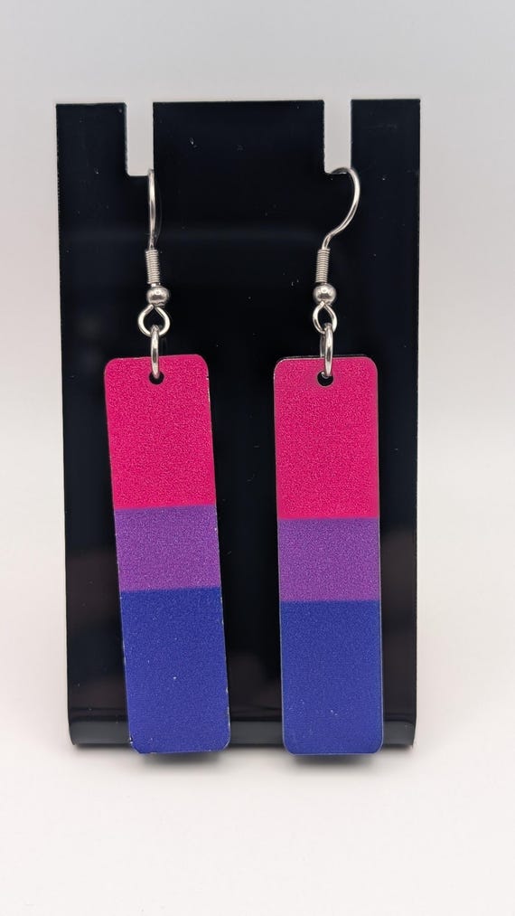 Bi Pride Flag Earrings