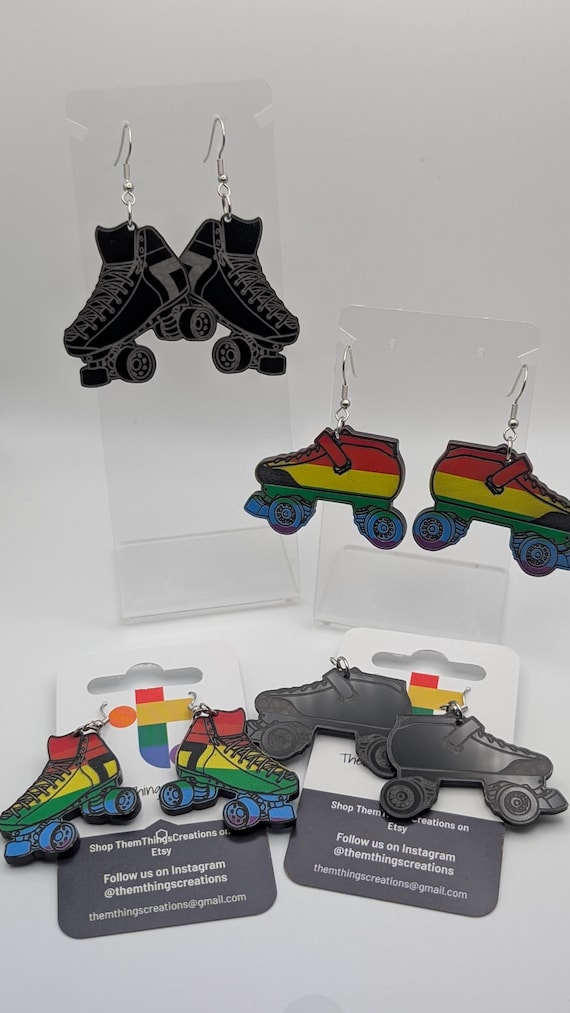 Roller Skate Earrings