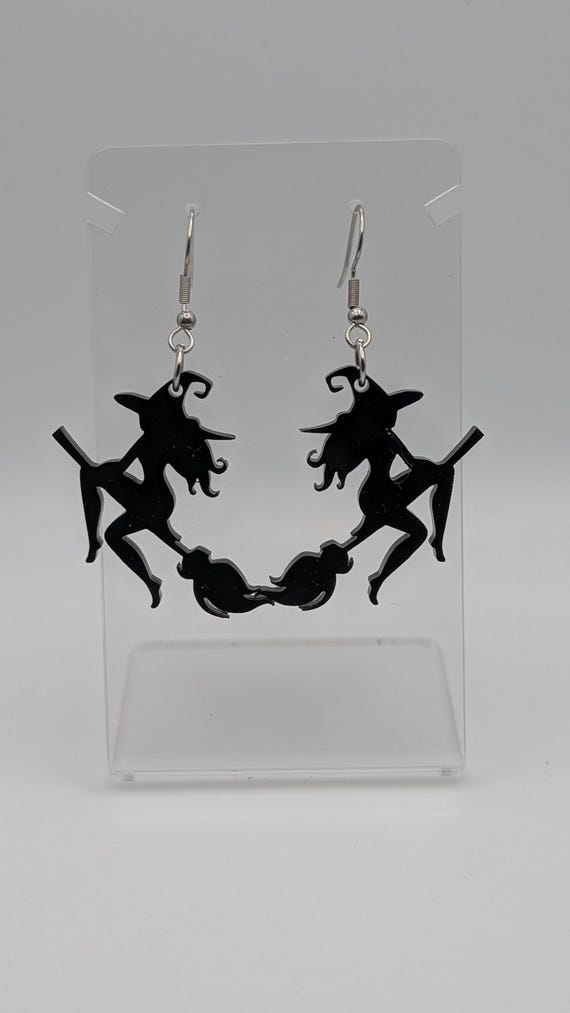 Flying Witch Earring