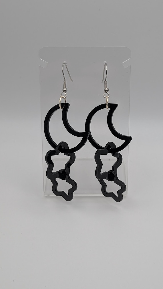 Moon and Stars Earrings
