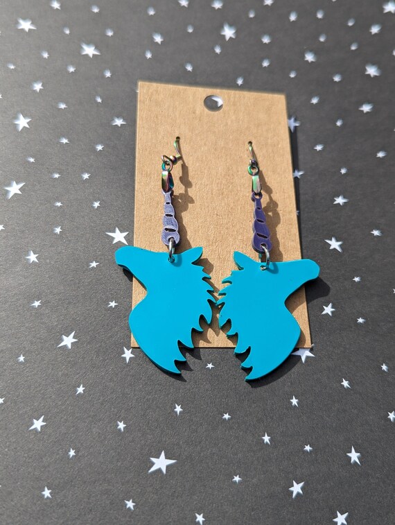Unicorn Dangle Earrings