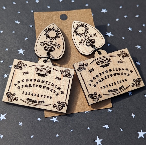 Ouija Board Two-Part Earrings