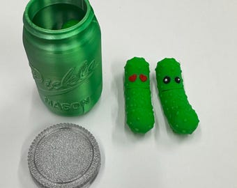 Fidget Pickles with Jar