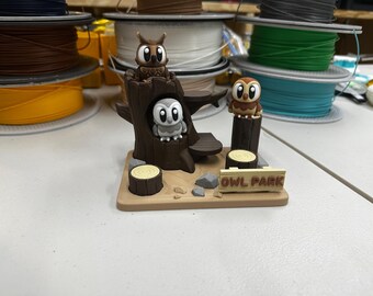 Owl Park Diorama