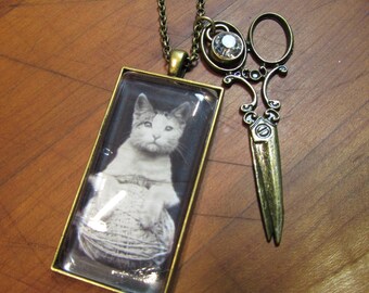 The Crafty Kitten Necklace