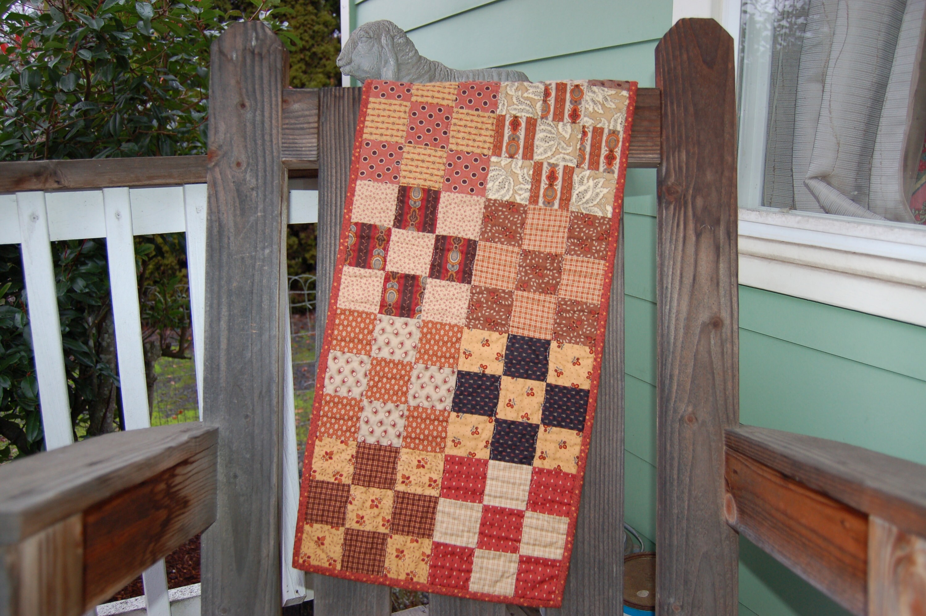 Vintage Country Primitive Table Runner Etsy