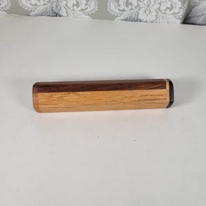 Vintage Wood Kaledioscope Hand Made Wooden Tube glass Prism Kaleidoscope Art Glass Mirror, Hexagon shaped