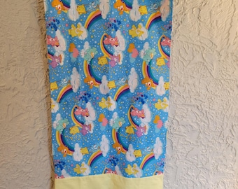 Vintage Carebear Pillowcase - Handmade Pillow Case, Excellent Condition