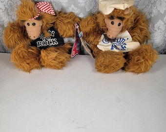 Vintage Alf Hand Puppets Pair – Cookin' with Alf, Born to Rock 80s Nostalgia