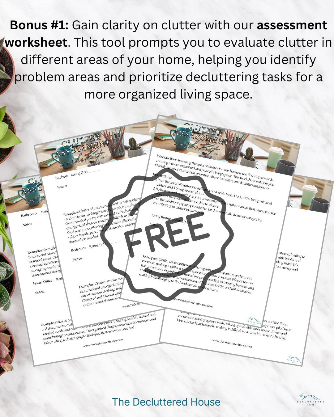 Digital Decluttering Checklist, Home Organization, Spring Cleaning ...