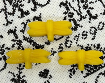 DRAGONFLY WAXER, Thread Waxer, Floss Waxer, Cross Stitch, Embroidery, Sewing, 100% Beeswax, Stitcher Gift