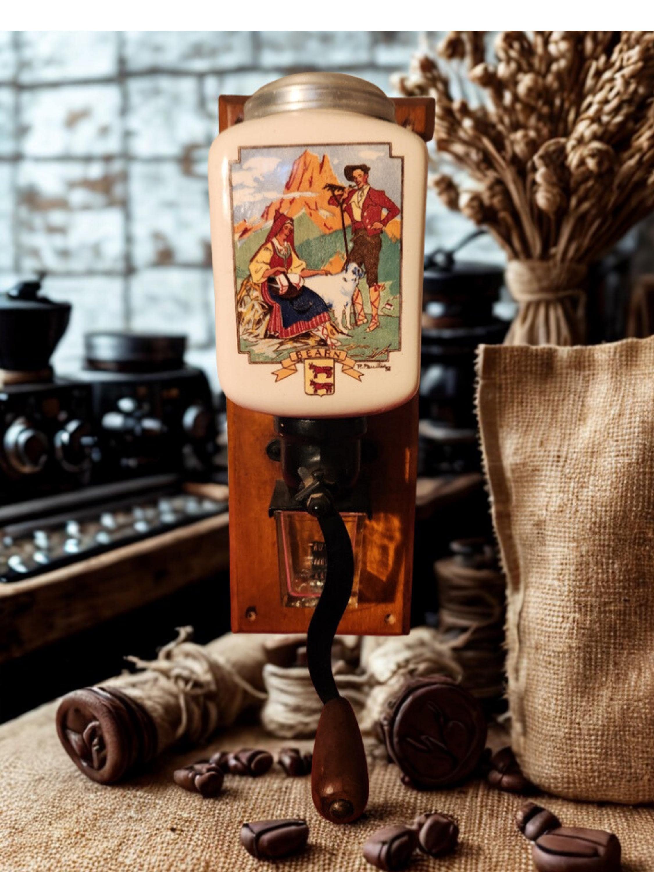 Wall mounted antique coffee grinder - Etsy 日本