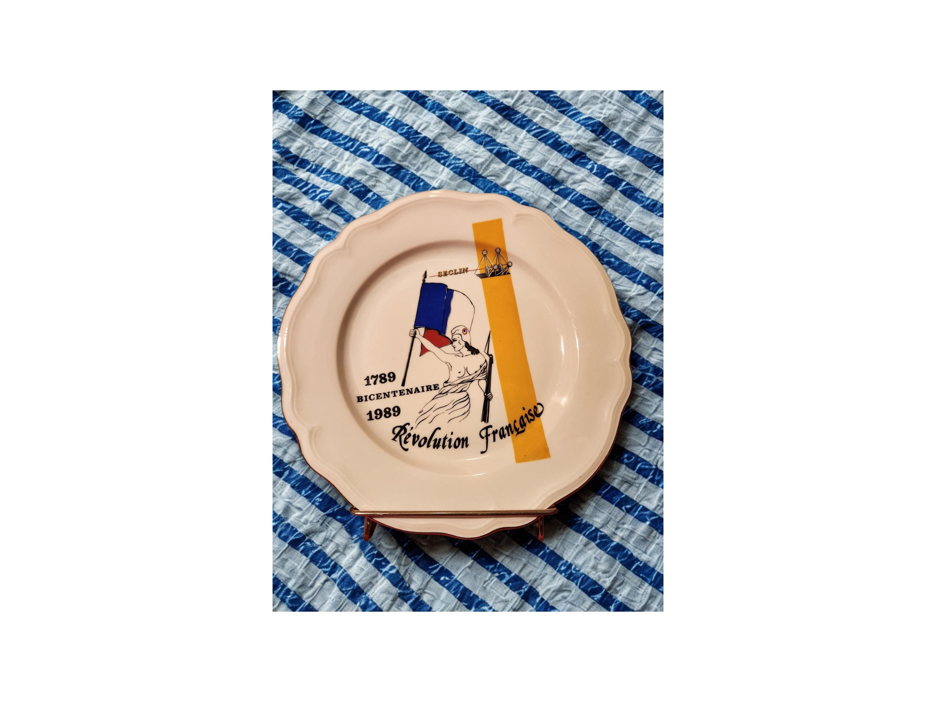 Assiette Révolutionnaire Des Islettes Assiette Révolutionnaire Des Islettes