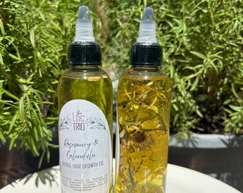Rosemary and Calendula Herbal Growth Oil