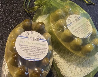 Champú sólido sin frutos secos (sin frutos secos)