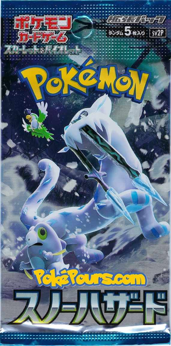pokemon japanese snow hazard booster box Pokemon Card Game Booster Pack Snow Hazard BOX SV2P Japan New