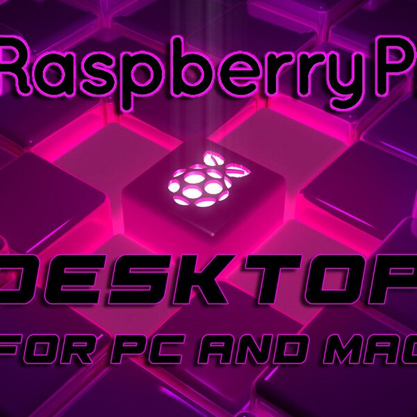 Raspberry Pi Desktop Operating System dvd or usb Live Boot OS For PC and MAC