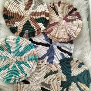 Centre de table macramé - déstockage