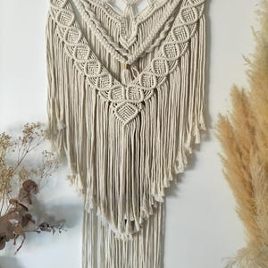 Boho macrame wall hanging