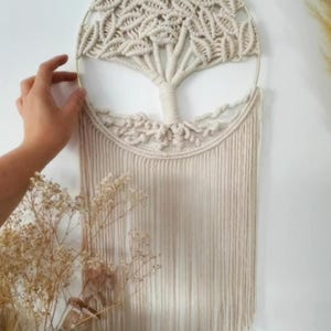 Macrame tree of life