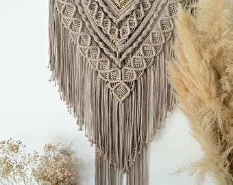 Boho macrame wall hanging