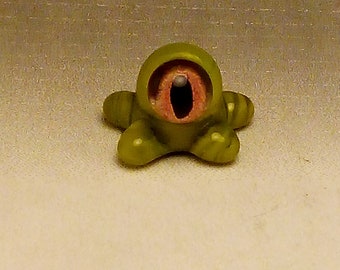 Handmade Lampwork Glass MINI Alien Sculpture by Jessica Powers SRA