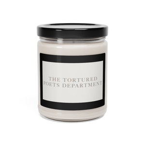 The tortured poets department Scented Soy Candle, 9 oz image 2
