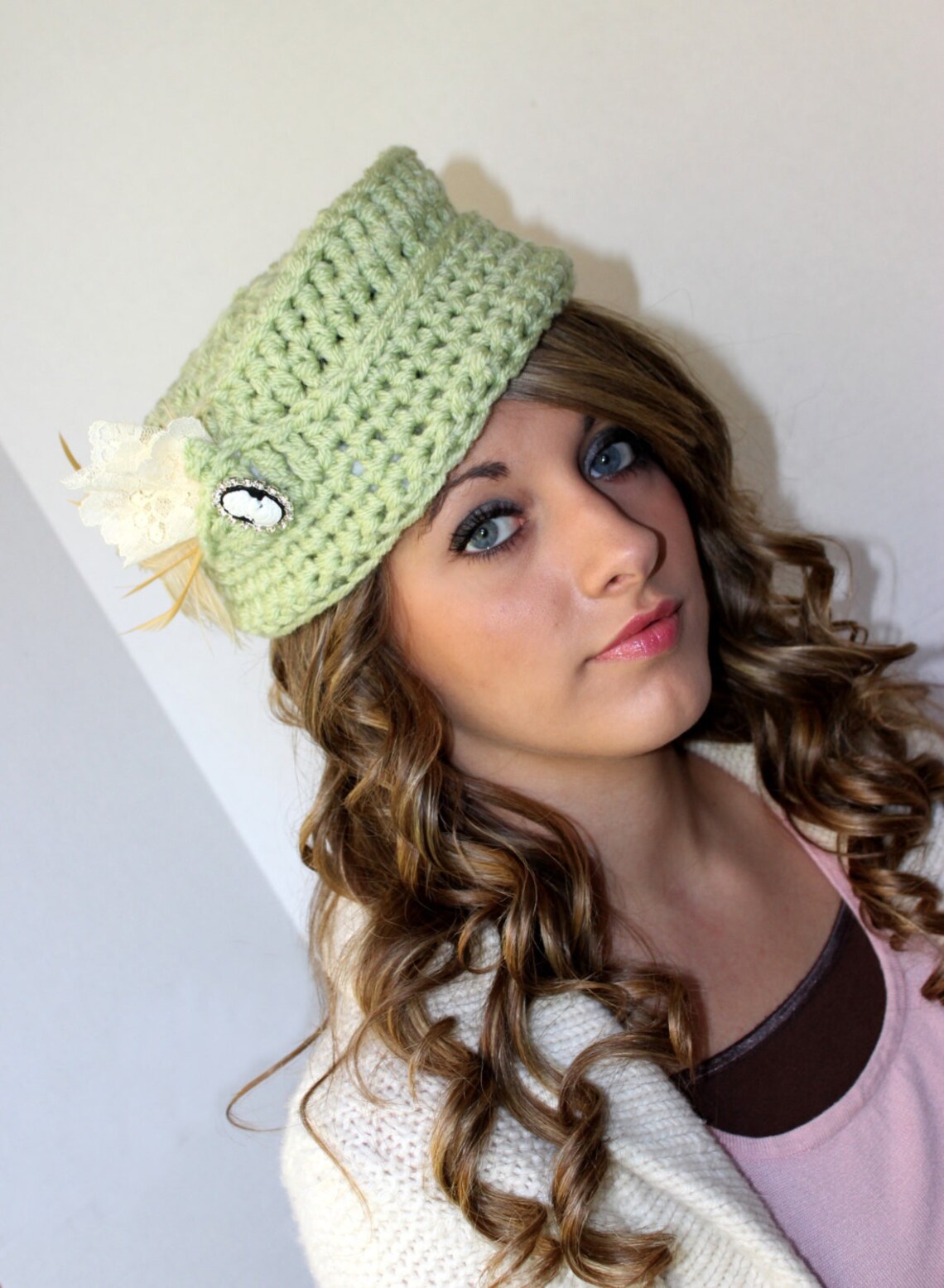 Crochet Pillbox Hat Pattern Vintage Inspired Photo Etsy