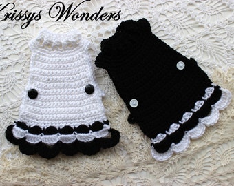 Flouncy Crocheted Chicken Sweater Pattern (PDF Download)