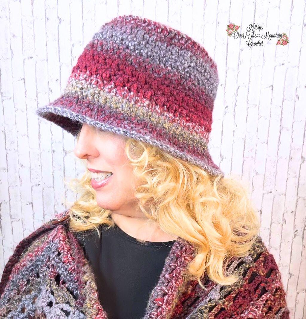 36 Jumbo Yarn Crochet Patterns for Cozy Gifts, Home Decor, and Easy Quick Makes 29 Bucket Hat Crochet