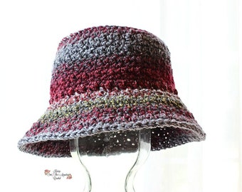 Chunky Yarn Bucket Hat Crochet Pattern - Instant Download Beginner-Friendly - Trending Fall & Winter Fashion