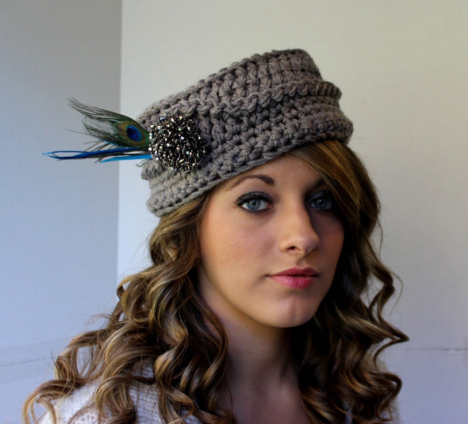 Crochet Pillbox Hat Pattern Vintage Inspired Photo - Etsy