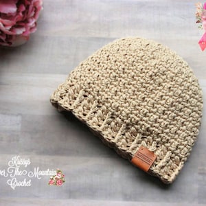 Chemo Cap Crochet Pattern: Easy Ribbed Hat (PDF Pattern)