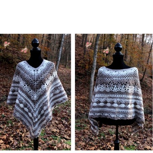 Ebook 3 Poncho Crochet Patterns 1x-3x Med-xl XS-S Multi Stitch Easy to ...