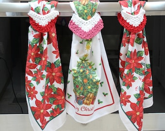 Christmas Towel Topper Crochet Pattern: Festive Home Decor (PDF Pattern)