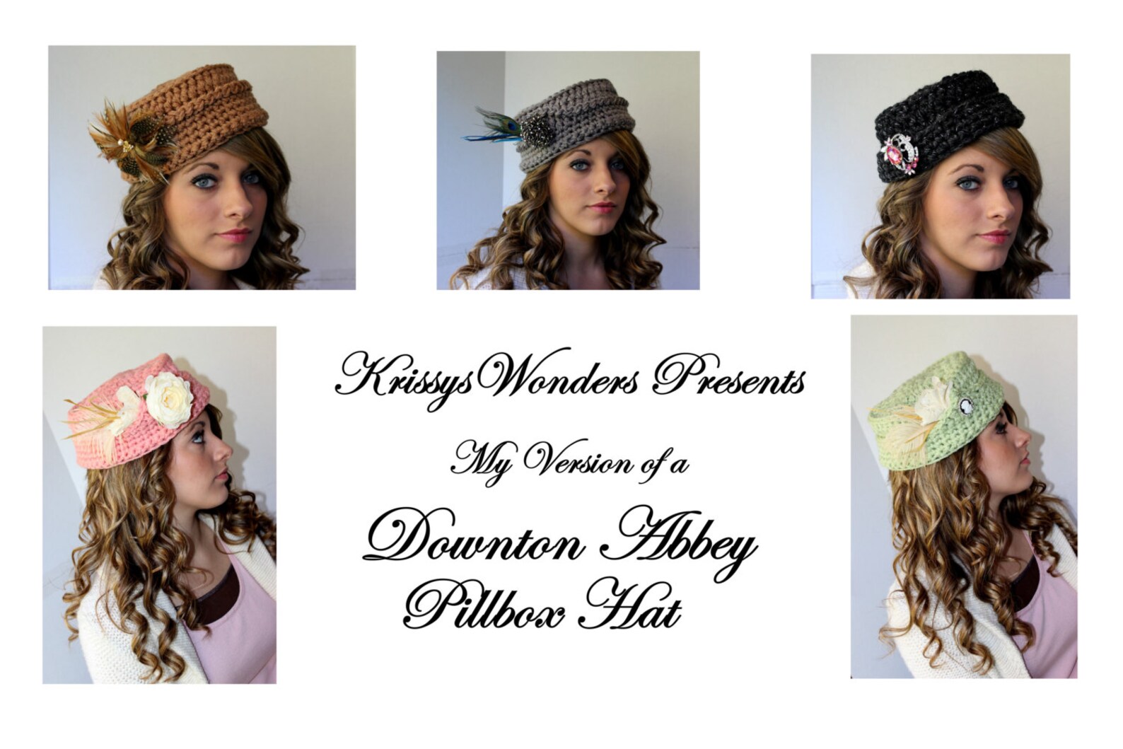 Crochet Pillbox Hat Pattern Vintage Inspired Photo Etsy