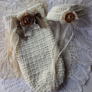 Crochet Cocoon & Cloche Hat Pattern: Vintage Inspired (PDF Pattern)