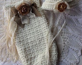 Crochet Cocoon & Cloche Hat Pattern: Vintage Inspired (PDF Pattern)