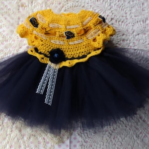 Ebook Crochet Patterns for Tutu Dress - Infant - Children&#39;s - Young Girls sizes