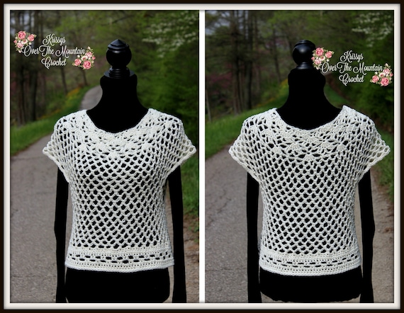 S ML XL Plus Maternity Instruction Casual Summer Spring Fall Fashion Lacey Beach Swimsuit Cover Up Lace Tunic Dress Crochet Pattern