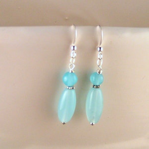 Blue Quartz Earrings image 3