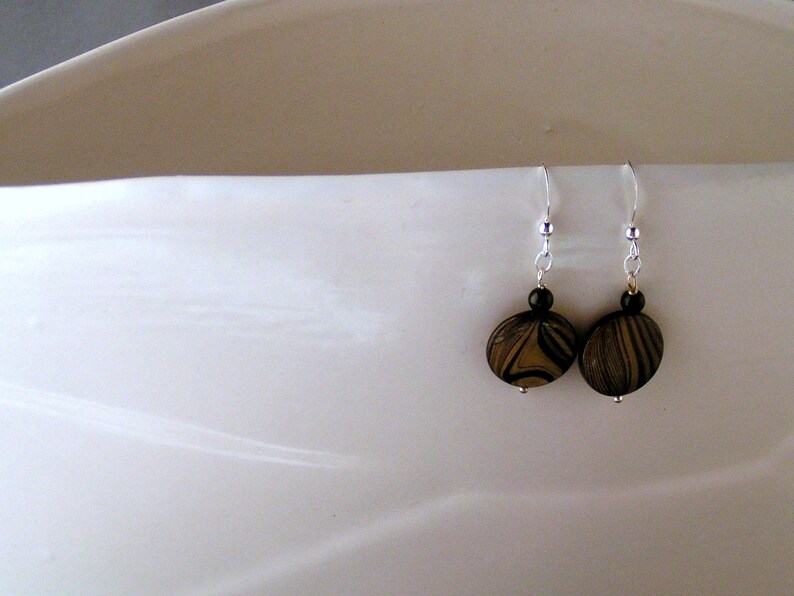 SALE Mother of Pearl Earrings image 4