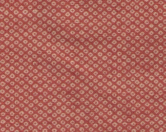 HALF YARD Kanoko on Orange - Broadweave Cotton - Loose Weave 88225-1-1 - Traditional Japanese design -  Shibori Japanese Fabric