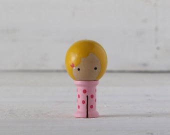 Binding Babies™ by Doohikey Designs - Size MINI - Pink w/ Dark Pink Dots