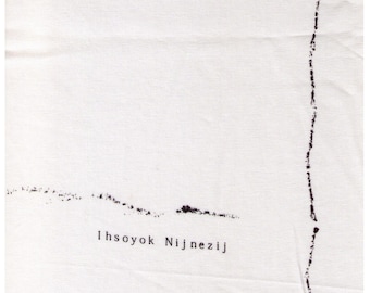 HALF YARD Yuwa - Yoshiko Jinzenji - Lines and Crossroads - Black Colorway JZ812542-A - Cotton Lawn - Low Volume Print - Japanese Import