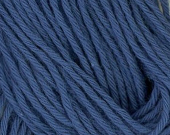 Sashiko Thread #10 COBALT BLUE - 100% cotton - 20 meter (22 yd) skein - Hand Quilting and Stitching- Japanese Imported