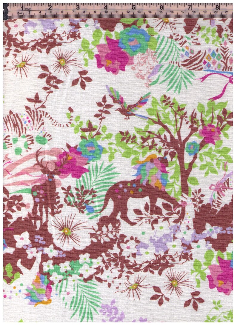 Stag Deer Rainbow Tiger Kayo Horaguchi Hkf 51be Light Pastels On Ivory Lion Zebra Forest Linen Cotton Half Yard Kiyohara Bunny Visual Arts Craft Supplies Tools Jewellerymilad Com