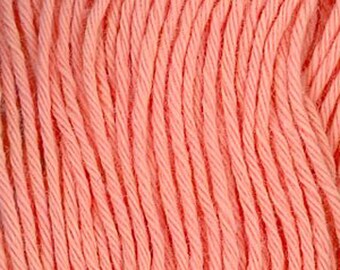 Sashiko Thread #25 PEACH - 100% cotton - 20 meter (22 yd) skein - Hand Quilting and Stitching- Japanese Imported
