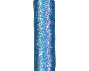 Cosmo - Nishikiito Opali - Shabon-Dama BLUE Metallic Embroidery Floss 6 Strand - 78-07 - Japanese Import