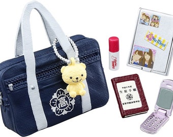 Rement - 2015 Puchi Petite Collection - Memories of High School Life - Box 1 Going to School Bag - Blind Box Retired Collectible